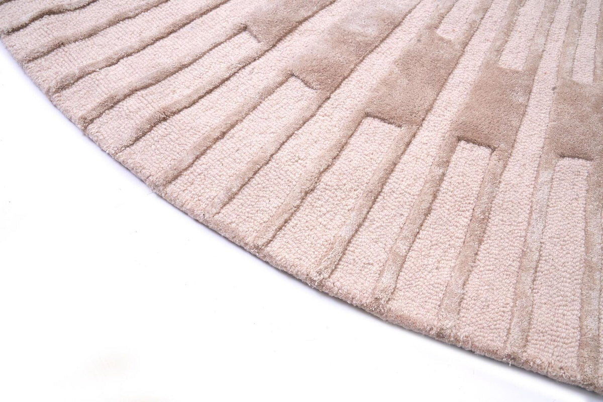Dywan Radius Beige Round