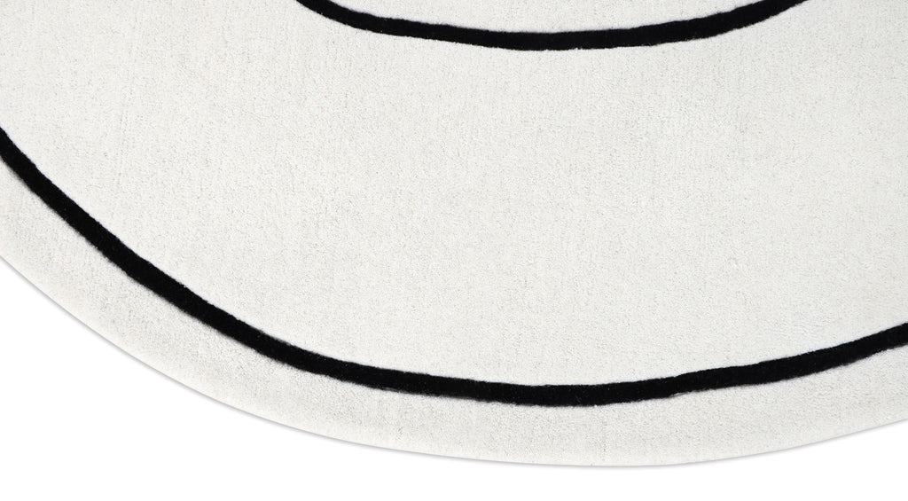 Dywan Loop Ivory Round