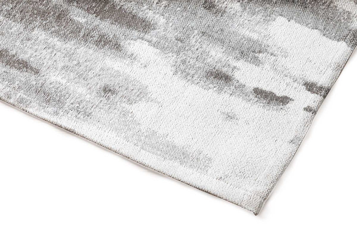 Nowoczesny dywan Canvas Warm Gray z abstrakcyjnym wzorem w odcieniach szarości i miękką teksturą Magic Home.