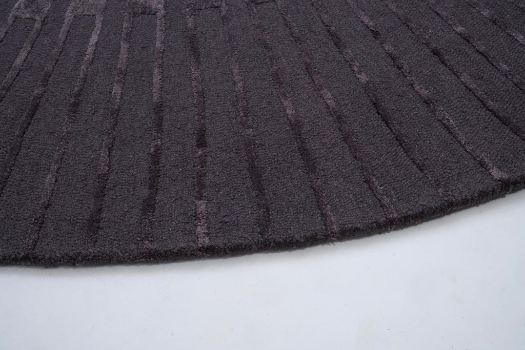 Dywan Radius Dark Gray Round